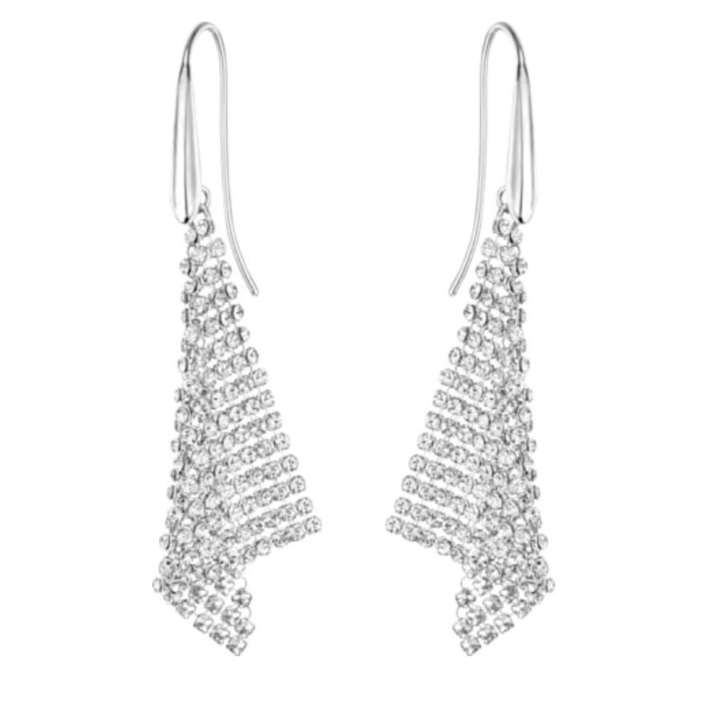 Swarovski FIT dangle drop earrings NWT NIB small
